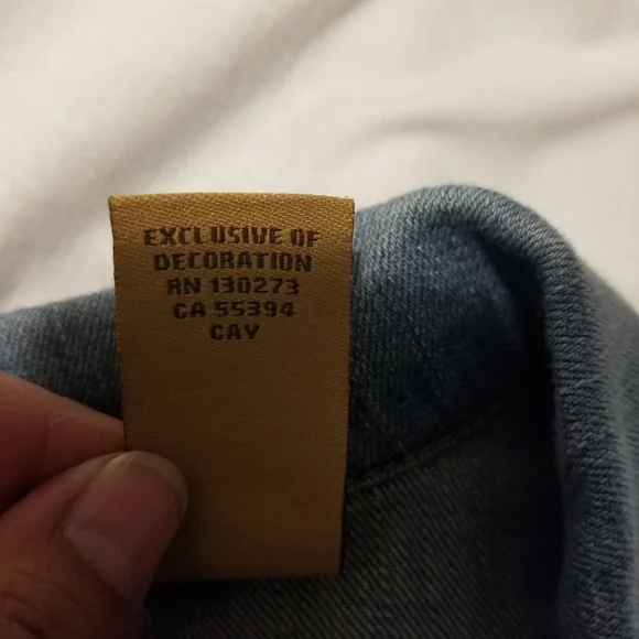 NWT Wrangler Denim Jackets Size SP - Picture 8 of 10